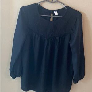Old Navy Black Blouse